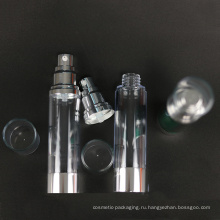 Образец бесплатно предоставляется роскошная изготовленная на заказ пластичная Безвоздушная бутылка насоса для skincare (NAB25)